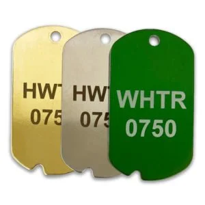 Engraved Military Dog Tags 